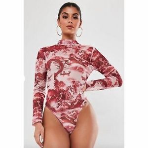 Dragon Semi- Sheer Bodysuit